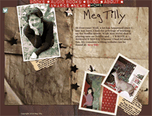 Tablet Screenshot of officialmegtilly.com